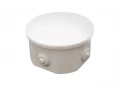 Распределительная коробка круглая белая NDplast