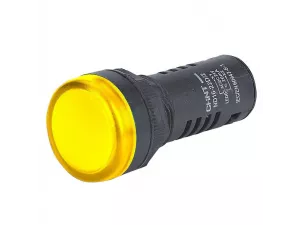 Индикатор световой ND16-22D/2 желтый АС/DC230B (CHINT) 593076