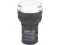 Индикатор световой WHITE (Белый) ND16-22DS/2, 24V (R) (Chint) 592936