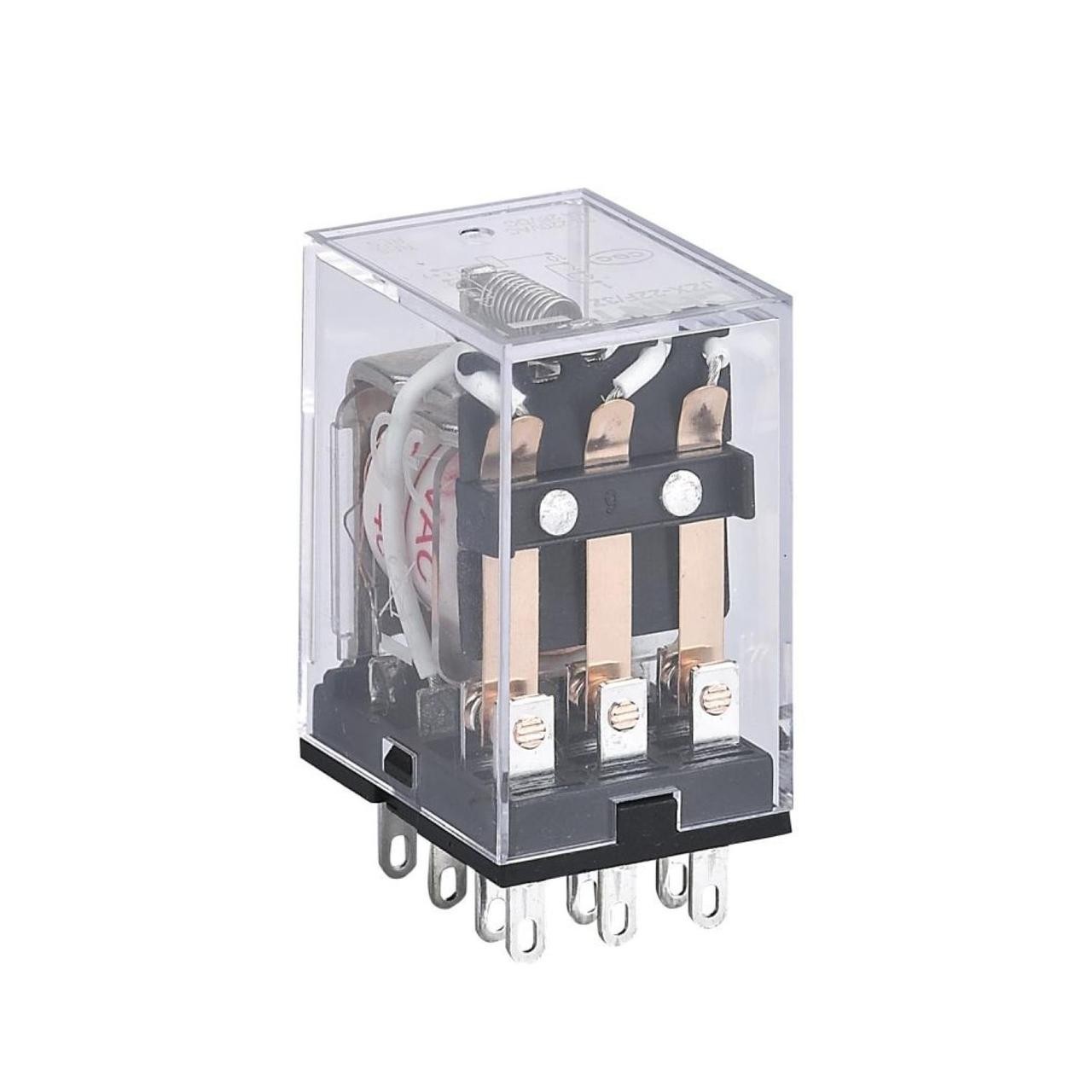 Промежуточное реле JZX-22F(D) 4Z 4 контактное с индикатором LED 3A DC220V (CHINT) 285227