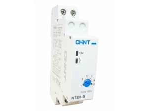 Реле времени NTE8-480В (задержка времени включения)  0.5-8мин, 1НО, AC230В (R)(CHINT) 258091
