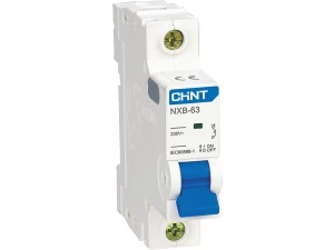 Автоматический выключатель NXB-63S 1P 2А 4.5kA х-ка C (CHINT) 296705