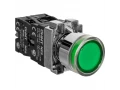 Кнопка управления NP2-BW3365 1НО+1Н3 зеленая АС/DC230B (LED) IP40 (CHINT) 574268