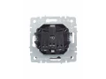 BRITE Розетка 1местная с заземлением со шторками и крышкой 16А IP20 РСбш10-3-БрТБ темная бронза ИЭК