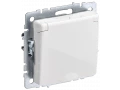 BRITE Розетка 1-местная с заземлением со шторками и крышкой 16А IP44 РСбш10-3-44-БрБ белый ИЭК