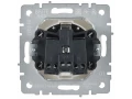 BRITE Розетка 1-местная с заземлением со шторками и крышкой 16А IP44 РСбш10-3-44-БрБ белый ИЭК