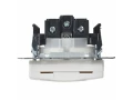 BRITE Розетка 1-местная с заземлением со шторками и крышкой 16А IP44 РСбш10-3-44-БрБ белый ИЭК