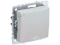 BRITE Розетка 1-местная с заземлением со шторками и крышкой 16А IP44 РСбш10-3-44-БрЖ жемчуг ИЭК