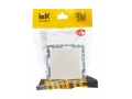 BRITE Розетка 1-местная с заземлением со шторками и крышкой 16А IP44 РСбш10-3-44-БрЖ жемчуг ИЭК