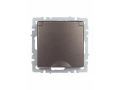 BRITE Розетка 1-местная с заземлением с защитными шторками и крышкой 16А IP44 РСбш10-3-44-БрТБ темная бронза ИЭК