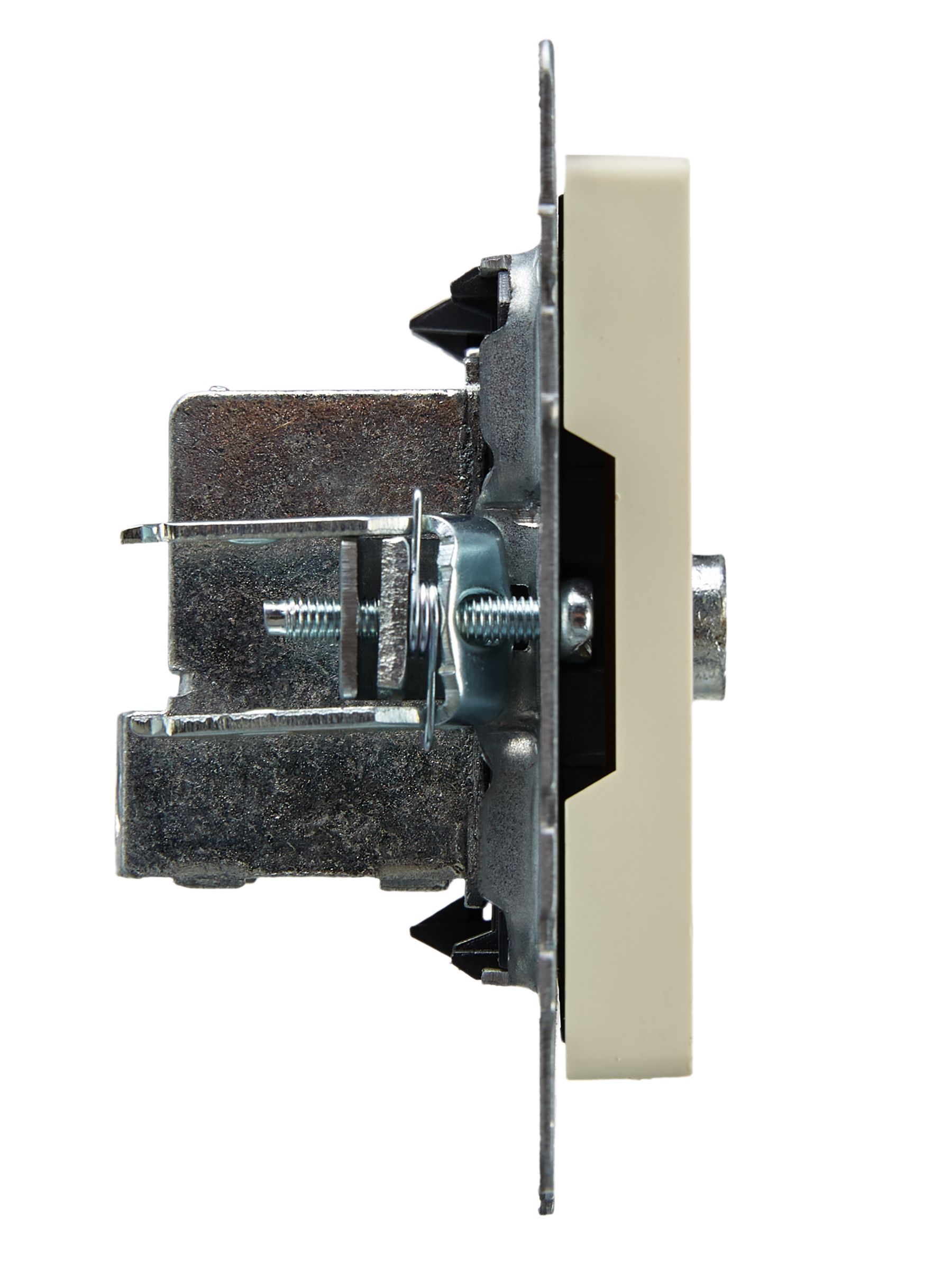 BRITE Розетка TV проходная РТВ10-0-БрКр бежевый ИЭК