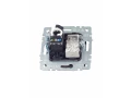 Розетка 2-местная RJ11+RJ45 кат.5E РК/Т12-БрЧ черный BRITE ИЭК