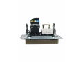 Розетка двойная RJ11+RJ45 кат.5E РК/Т12-БрШ шампань BRITE ИЭК