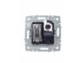 Розетка 2-местная TV+RJ45 кат.5E РТВ/РК12-БрА алюминий BRITE ИЭК