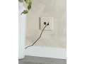 BRITE Розетка двойная TV+RJ45 кат.5E РТВ/РК12-БрКр бежевый ИЭК