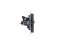 Розетка 2-местная TV+RJ45 кат.5E РТВ/РК12-БрТБ темная бронза BRITE ИЭК