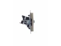 Розетка 2-местная TV+RJ45 кат.5E РТВ/РК12-БрШ шампань BRITE ИЭК