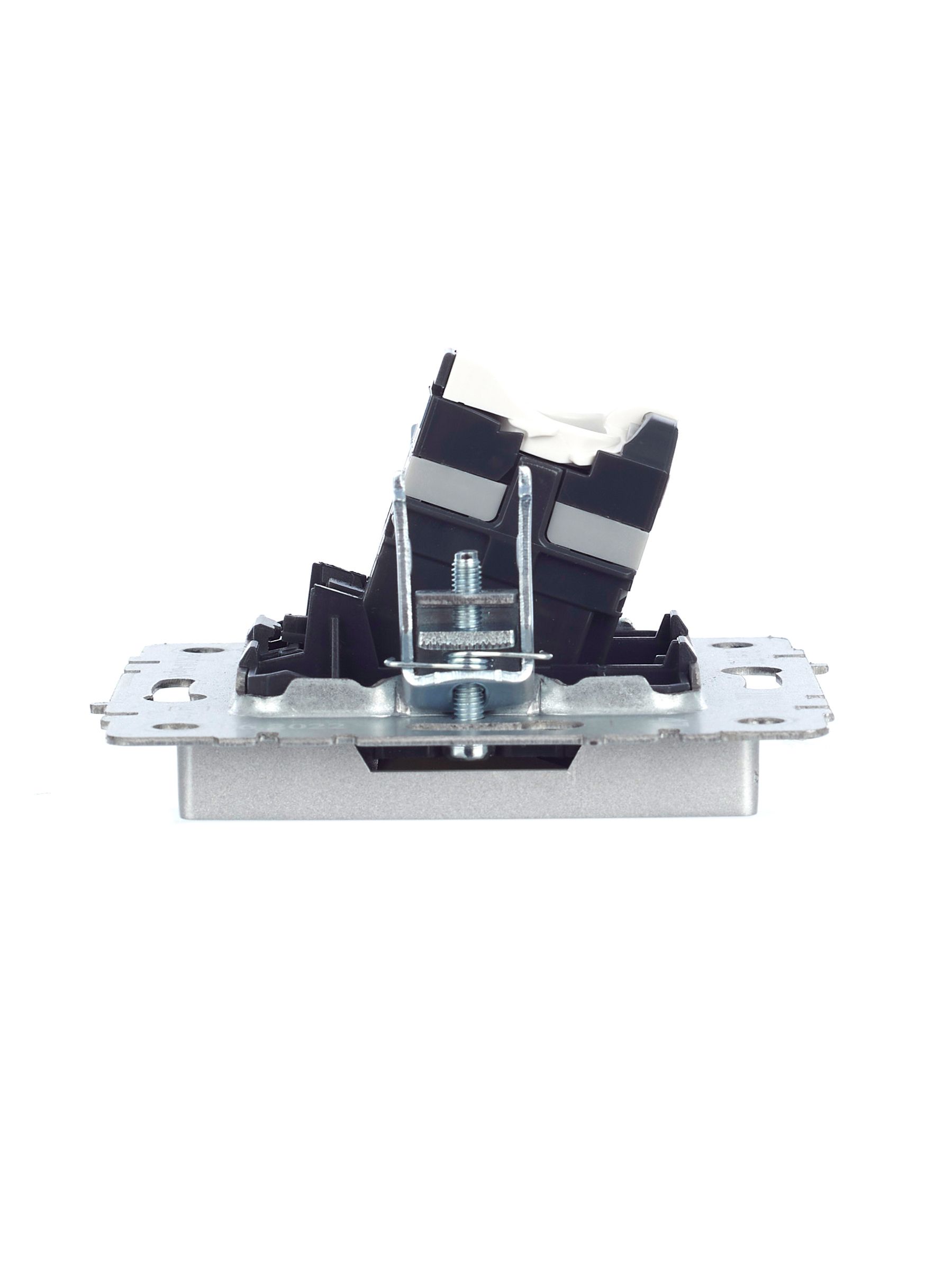 Розетка компьютерная RJ45 кат.5E РК10-БрА алюминий BRITE ИЭК