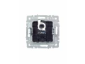 Розетка компьютерная RJ45 кат.5E РК10-БрА алюминий BRITE ИЭК