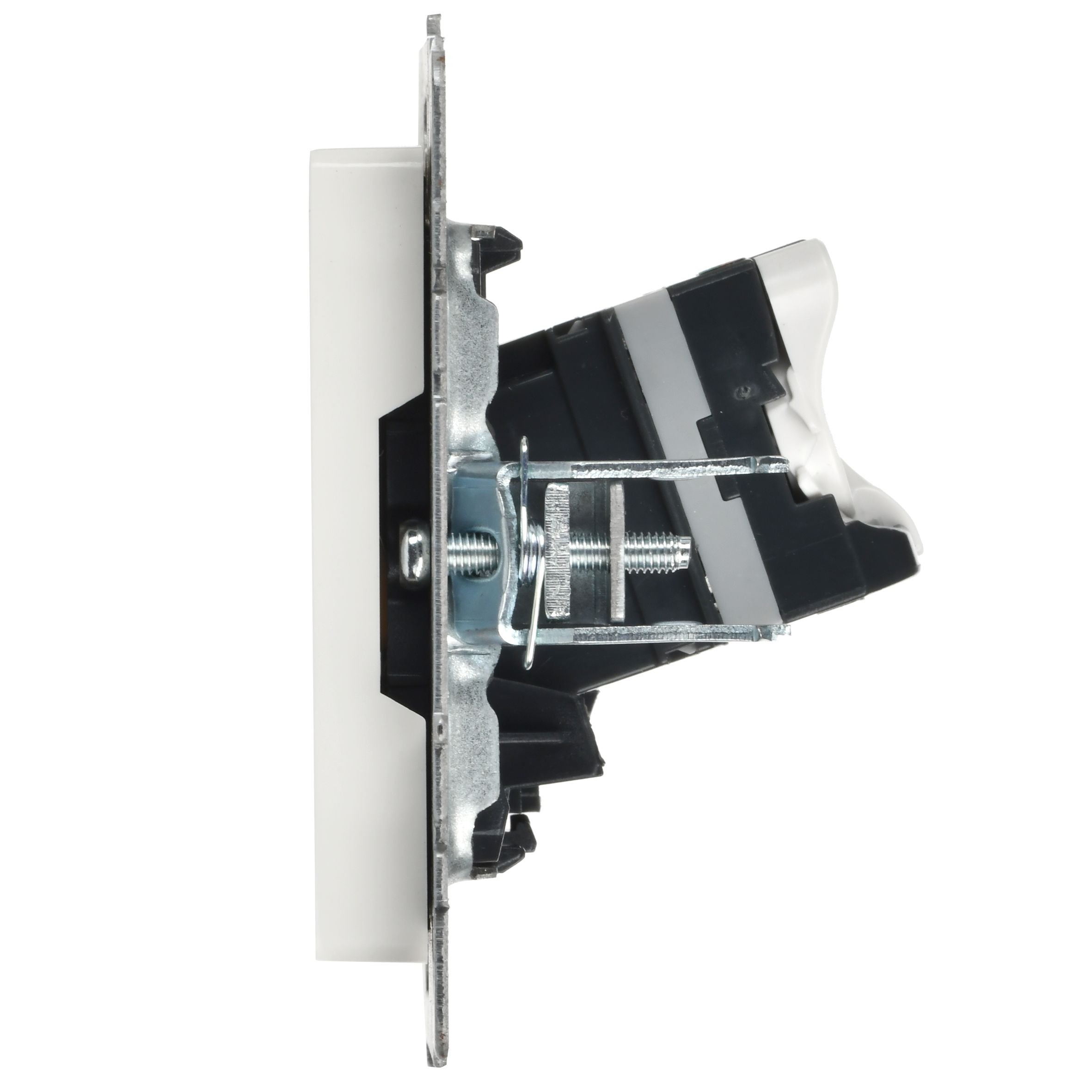 Розетка компьютерная RJ45 кат.5E РК10-БрБ белый BRITE ИЭК