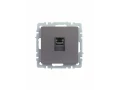 Розетка компьютерная RJ45 кат.5E РК10-БрС сталь BRITE ИЭК