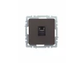 Розетка компьютерная RJ45 кат.5E РК10-БрТБ темная бронза BRITE ИЭК