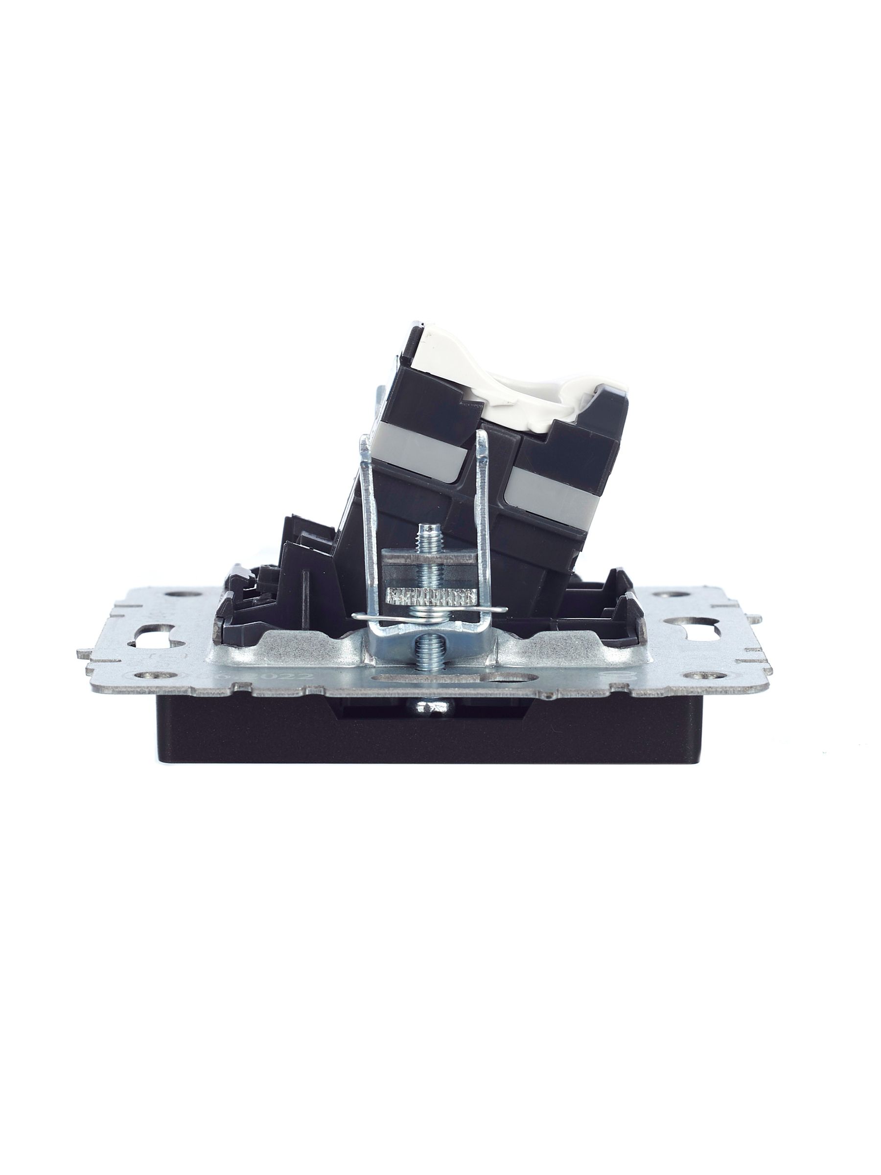 Розетка компьютерная RJ45 кат.5E РК10-БрЧ черный BRITE ИЭК