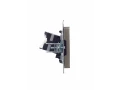 Розетка компьютерная RJ45 кат.5E РК10-БрШ шампань BRITE ИЭК