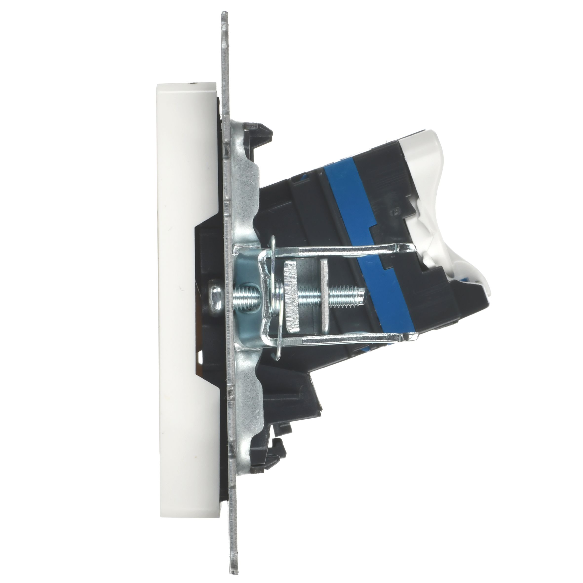 Розетка компьютерная RJ45 кат.6 РК11-БрБ белый BRITE ИЭК