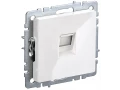 Розетка компьютерная RJ45 кат.6 РК11-БрБ белый BRITE ИЭК