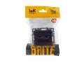 Розетка компьютерная двойная RJ45 кат.5E РК10-2-БрЧ черный BRITE ИЭК