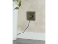 Розетка компьютерная двойная RJ45 кат.5E РК10-2-БрШ шампань BRITE ИЭК