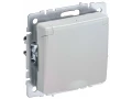 BRITE Розетка 1-местная с заземлением со шторками и крышкой 16А IP20 РСбш10-3-БрЖ жемчуг ИЭК