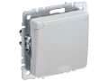 BRITE Розетка 1-местная с заземлением со шторками и крышкой 16А IP20 РСбш10-3-БрЖ жемчуг ИЭК