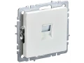 Розетка компьютерная RJ45 кат.5E РК10-БрЖ жемчуг BRITE ИЭК