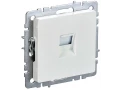 Розетка компьютерная RJ45 кат.5E РК10-БрЖ жемчуг BRITE ИЭК