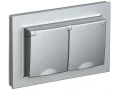 BRITE Розетка 2-я с крышкой 16А в сборе IP44 РСбш12-3-44-БрА алюминий ИЭК