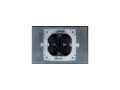 BRITE Розетка 2-я с крышкой 16А в сборе IP44 РСбш12-3-44-БрШ шампань ИЭК