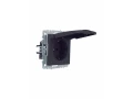 BRITE Розетка 1-местная с заземлением со шторками и крышкой 16А IP44 РСбш10-3-44-БрГ графит ИЭК
