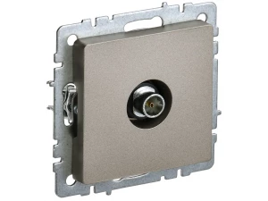 BRITE Розетка TV оконечная РТВ11-0-БрШ шампань ИЭК