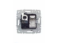 Розетка 2-местная RJ11+RJ45 кат.5E РК/Т12-БрМ маренго BRITE ИЭК