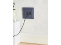 Розетка 2-местная RJ11+RJ45 кат.5E РК/Т12-БрМ маренго BRITE ИЭК