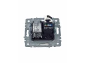 Розетка 2-местная TV+RJ45 кат.5E РТВ/РК12-БрЖ жемчуг BRITE ИЭК