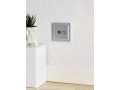 BRITE Розетка двойная TV+SAT РТВ/РСп12-БрА алюминий ИЭК