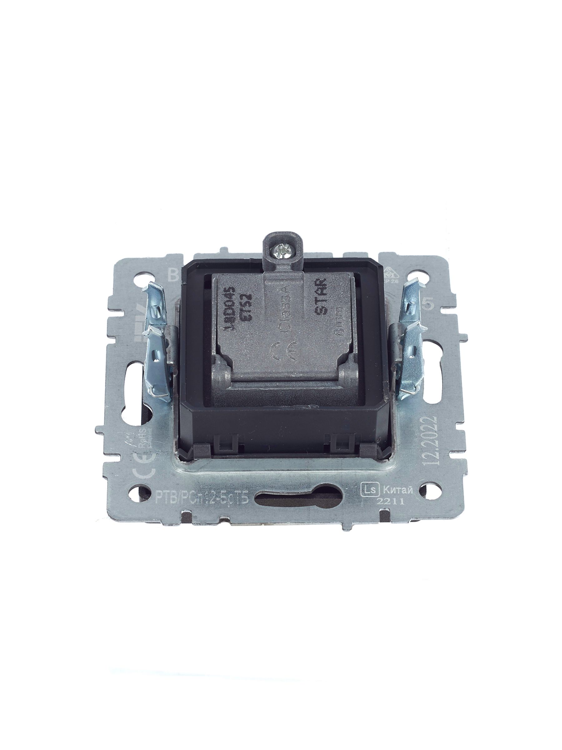 BRITE Розетка двойная TV+SAT РТВ/РСп12-БрТБ бронза ИЭК