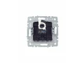 Розетка компьютерная RJ45 кат.5E РК10-БрКр бежевый BRITE ИЭК