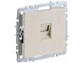 Розетка компьютерная RJ45 кат.5E РК10-БрКр бежевый BRITE ИЭК