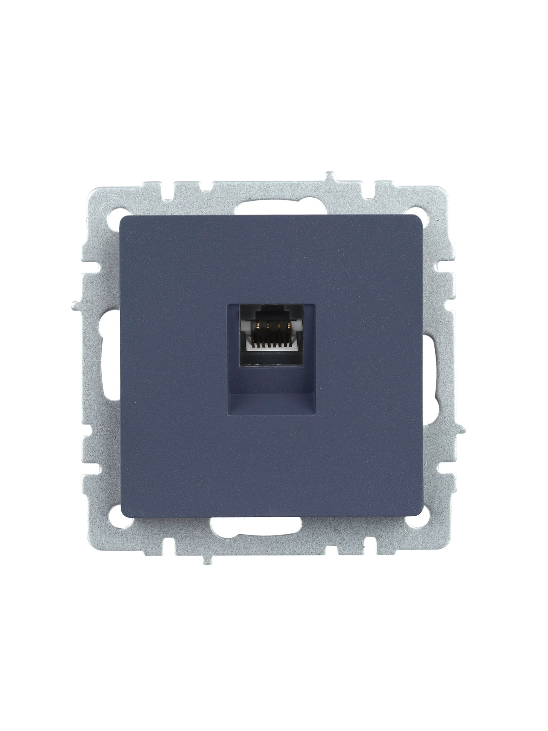 Розетка компьютерная RJ45 кат.5E РК10-БрМ маренго BRITE ИЭК