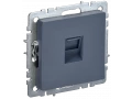Розетка компьютерная RJ45 кат.5E РК10-БрМ маренго BRITE ИЭК