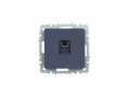 Розетка компьютерная RJ45 кат.5E РК10-БрМ маренго BRITE ИЭК